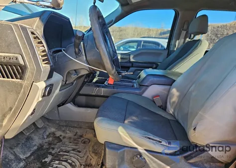 2018 Ford F150 Supercrew из США, поврежденный, VIN 1FTEW1EP3JFA20077